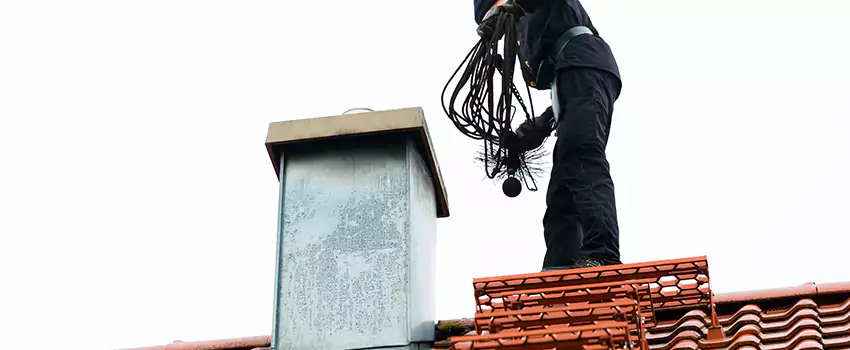 Chimney Brush Cleaning in Garden City, New York