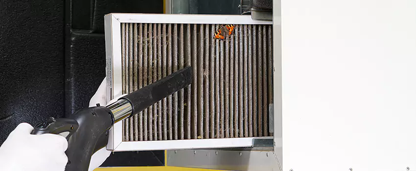 Clogged Air Duct Cleaning Process in Garden City, NY
