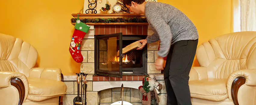 Gas to Wood-Burning Fireplace Conversion Services in Garden City, New York