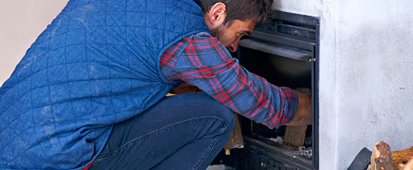 Gas Fireplace Inspection in Garden City, New York