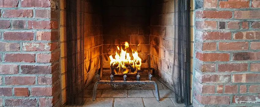 Repairing Damaged Fireplace Tiles in Garden City, New York