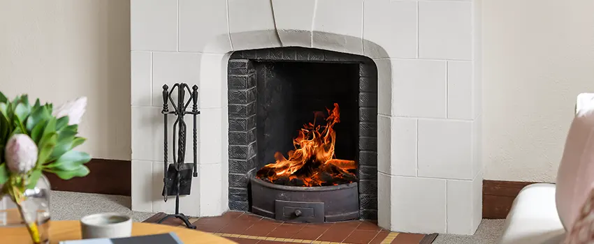 Classic Open Fireplace Design Services in Garden City, New York