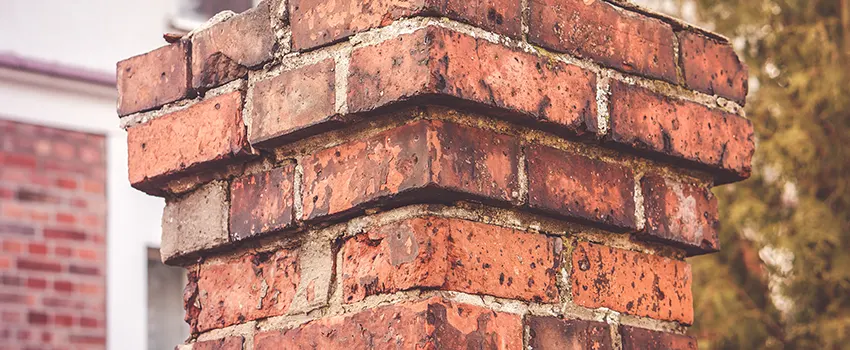 Cracked Chimney Bricks Repair Cost in Garden City, New York