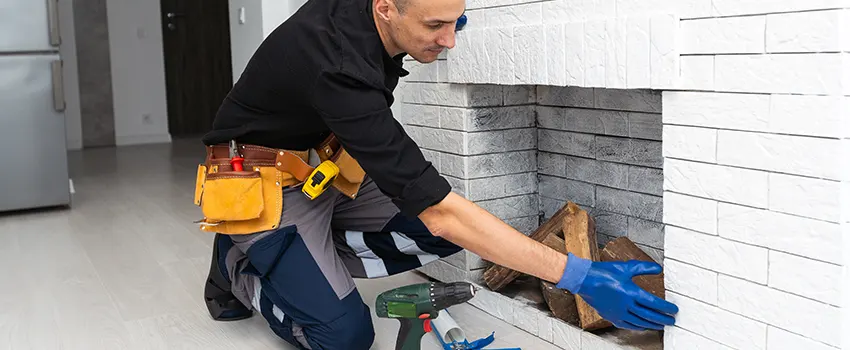 Fireplace Damaged Damper Frame Repair Services in Garden City, New York