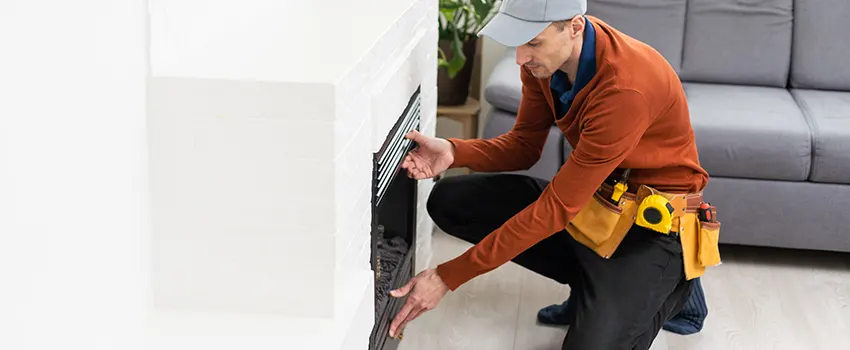 Cost of Fireplace Door Installation Service in Garden City, New York